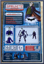 Joker from Sprukits - Model Kits - Level 2 manufactured by Bandai [Back]