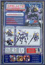 LBX Hunter from Sprukits - Model Kits - Level 2 manufactured by Bandai [Back]