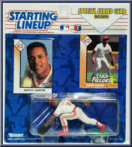Barry Larkin from Starting Lineup - Baseball - 1993 Series manufactured by Kenner [Front]