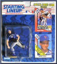 David Cone from Starting Lineup - Baseball - 1993 Series manufactured by Kenner [Front]