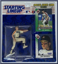 Jeff Bagwell from Starting Lineup - Baseball - 1993 Series manufactured by Kenner [Front]