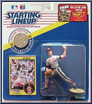 Jim Abbott from Starting Lineup - Baseball - 1991 Series manufactured by Kenner [Front]