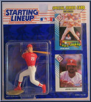 John Kruk from Starting Lineup - Baseball - 1993 Series manufactured by Kenner [Front]