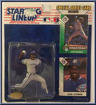 Juan Guzman from Starting Lineup - Baseball - 1993 Series manufactured by Kenner [Front]