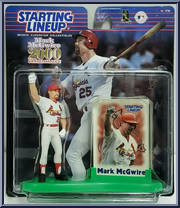 Mark McGwire (Commemorative) from Starting Lineup - Baseball - 2000 Series manufactured by Kenner [Front]