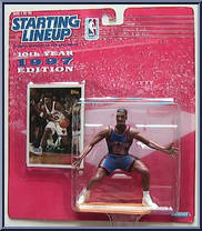 Allan Houston from Starting Lineup - Basketball - 1997 Series manufactured by Kenner [Front]