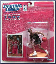 Allen Iverson from Starting Lineup - Basketball - 1997 Series manufactured by Kenner [Front]