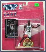 Anfernee Hardaway (Extended) from Starting Lineup - Basketball - 1997 Series manufactured by Kenner [Front]
