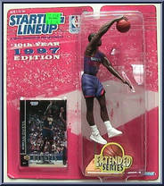 Antonio McDyess (Extended) from Starting Lineup - Basketball - 1997 Series manufactured by Kenner [Front]