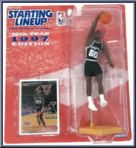 David Robinson from Starting Lineup - Basketball - 1997 Series manufactured by Kenner [Front]