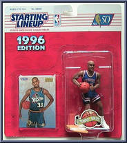 Grant Hill (Extended) from Starting Lineup - Basketball - 1996 Series manufactured by Kenner [Front]