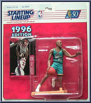 Grant Hill from Starting Lineup - Basketball - 1996 Series manufactured by Kenner [Front]