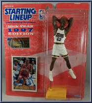 Jerry Stackhouse (Convention) from Starting Lineup - Basketball - 1997 Series manufactured by Kenner [Front]