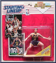 John Stockton from Starting Lineup - Basketball - 1993 Series manufactured by Kenner [Front]