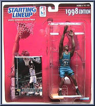 Kevin Garnett from Starting Lineup - Basketball - 1998 Series manufactured by Kenner [Front]