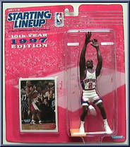 Larry Johnson (Convention) from Starting Lineup - Basketball - 1997 Series manufactured by Kenner [Front]
