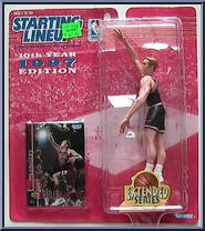 Luc Longley (Extended) from Starting Lineup - Basketball - 1997 Series manufactured by Kenner [Front]