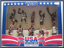 1992 USA Olympic Team from Starting Lineup - Basketball - Team USA manufactured by Kenner [Front]
