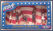 Set One of Two from Starting Lineup - Basketball - Team USA manufactured by Kenner [Front]