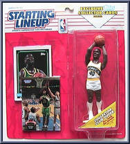 Shawn Kemp from Starting Lineup - Basketball - 1993 Series manufactured by Kenner [Front]