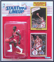 Spud Webb from Starting Lineup - Basketball - 1990 Series manufactured by Kenner [Front]