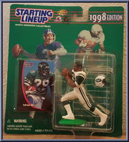 Adrian Murrell from Starting Lineup - Football - 1998 Series manufactured by Kenner [Front]