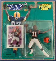 Akili Smith from Starting Lineup - Football - 2000 Series manufactured by Kenner [Front]