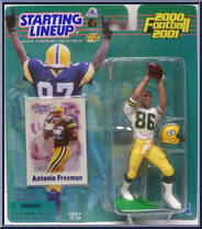 Antonio Freeman from Starting Lineup - Football - 2000 Series manufactured by Kenner [Front]