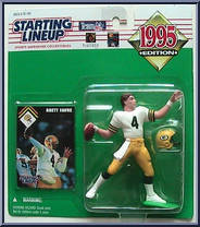 Brett Favre from Starting Lineup - Football - 1995 Series manufactured by Kenner [Front]