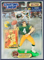 Brett Favre from Starting Lineup - Football - Elite - 2000 manufactured by Kenner [Front]