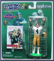 Brett Favre (Convention Special) from Starting Lineup - Football - 1998 Series manufactured by Kenner [Front]