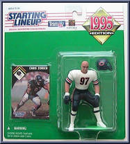 Chris Zorich from Starting Lineup - Football - 1995 Series manufactured by Kenner [Front]