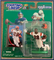 Corey Dillon from Starting Lineup - Football - 1998 Series manufactured by Kenner [Front]