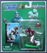 Dana Stubblefield from Starting Lineup - Football - 1998 Series manufactured by Kenner [Front]