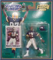 Daunte Culpepper from Starting Lineup - Football - 2000 Series manufactured by Kenner [Front]