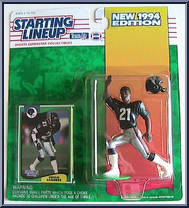 Deion Sanders from Starting Lineup - Football - 1994 Series manufactured by Kenner [Front]