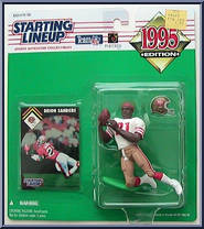 Deion Sanders from Starting Lineup - Football - 1995 Series manufactured by Kenner [Front]