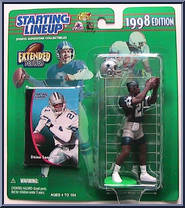 Deion Sanders (Extended) from Starting Lineup - Football - 1998 Series manufactured by Kenner [Front]