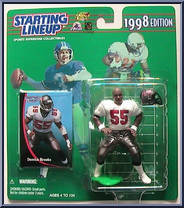 Derrick Brooks from Starting Lineup - Football - 1998 Series manufactured by Kenner [Front]