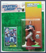Drew Bledsoe from Starting Lineup - Football - 1994 Series manufactured by Kenner [Front]