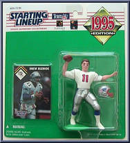 Drew Bledsoe from Starting Lineup - Football - 1995 Series manufactured by Kenner [Front]