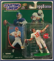 Elvis Grbac from Starting Lineup - Football - 1998 Series manufactured by Kenner [Front]