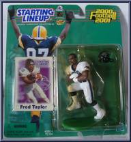 Fred Taylor from Starting Lineup - Football - 2000 Series manufactured by Kenner [Front]