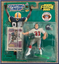 Jason Sehorn (Extended) from Starting Lineup - Football - 2000 Series manufactured by Kenner [Front]