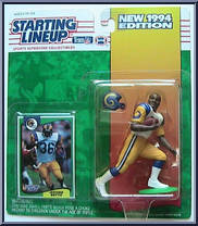 Jerome Bettis from Starting Lineup - Football - 1994 Series manufactured by Kenner [Front]