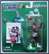 Jerry Rice (Convention Special) from Starting Lineup - Football - 1998 Series manufactured by Kenner [Front]