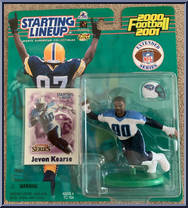 Jevon Kearse (Extended) from Starting Lineup - Football - 2000 Series manufactured by Kenner [Front]