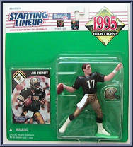 Jim Everett from Starting Lineup - Football - 1995 Series manufactured by Kenner [Front]