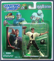 Jim Harbaugh (Extended) from Starting Lineup - Football - 1998 Series manufactured by Kenner [Front]