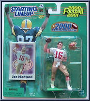 Joe Montana (Commemorative) from Starting Lineup - Football - 2000 Series manufactured by Kenner [Front]